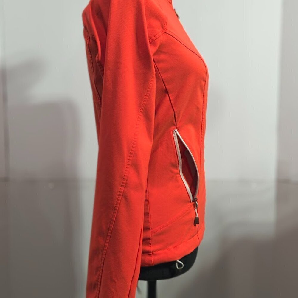 The North Face Jacket Adult XS Orange Lightweight Stretch Hiking Outdoors Womens - Picture 4 of 12